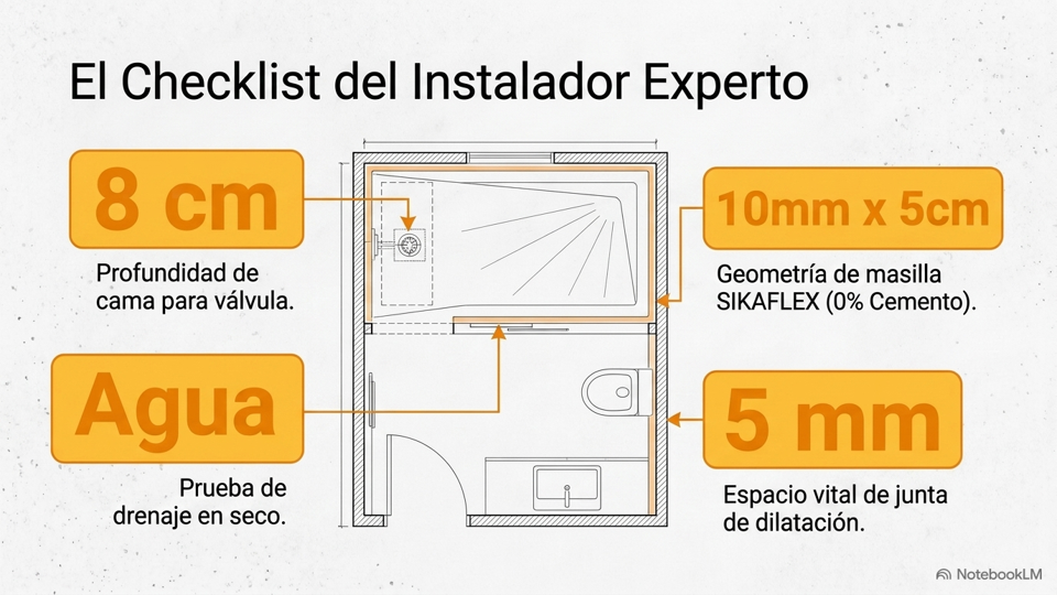 Checklist del instalador experto